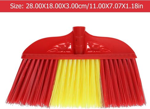 Mobestech 6 قطع رأس مكنسة كنس رؤوس فرشاة مكنسة رأس مكنسة بديلة مكانس رأس مكنسة مكنسة خارجية ملحقات مكنسة أجزاء مكنسة بلاستيكية منزلية بار أحمر in Kuwait