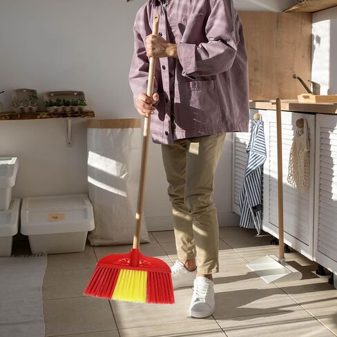 Mobestech 6 قطع رأس مكنسة كنس رؤوس فرشاة مكنسة رأس مكنسة بديلة مكانس رأس مكنسة مكنسة خارجية ملحقات مكنسة أجزاء مكنسة بلاستيكية منزلية بار أحمر in Kuwait