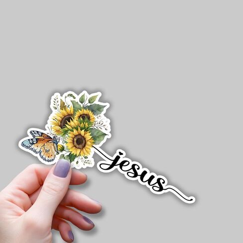 (3pcs) I Can Do All Things Through Christ Who Strengthens Me Stickers for Water Bottles Laptops Cell Phones Kindles Car Hard Hat Vinyl Decals Size 3 x 2.8" in Saudi Arabia