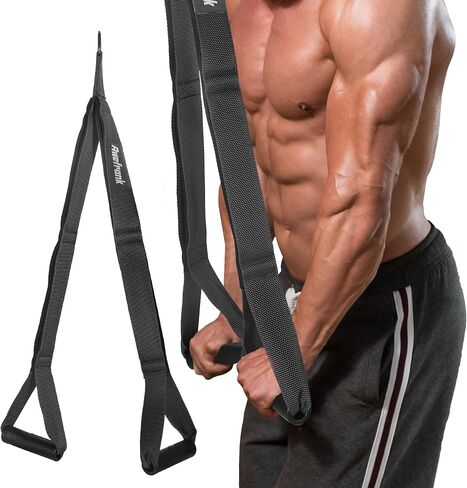 Tricep Rope Cable Attachment for Gym Rope Tricep Pull Down Rope Lat Pulldown Attachments Extra Long Tricep Pull Down Attachment Grip Attachments for Cable Machine Accessories for Home Gym Equipment in Saudi Arabia