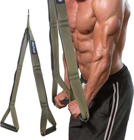 Tricep Rope Cable Attachment for Gym Rope Tricep Pull Down Rope Lat Pulldown Attachments Extra Long Tricep Pull Down Attachment Grip Attachments for Cable Machine Accessories for Home Gym Equipment in Saudi Arabia