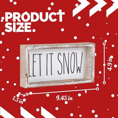 Vintage Christmas Decor, Farm Fresh Christmas Trees Block Sign for Shelf, Mantel, Farmhouse Christmas Decoration, Embossed Metal With Wood Frame in Kuwait