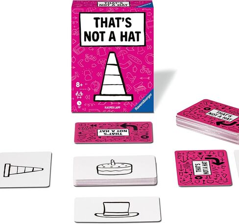 لعبة Ravensburger That's Not a Hat: Pop Culture - لعبة بطاقات الحفلات من 3 إلى 8 لاعبين in Saudi Arabia