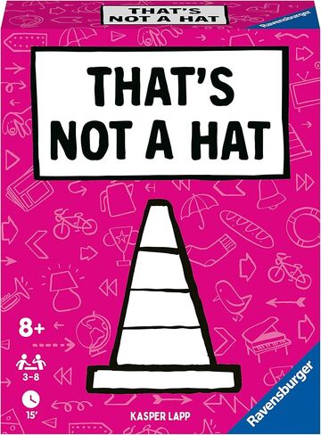 لعبة Ravensburger That's Not a Hat: Pop Culture - لعبة بطاقات الحفلات من 3 إلى 8 لاعبين in Saudi Arabia
