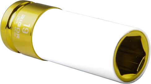 RIGOR 11503 17mm Non-Marring Lug Nut Socket | Wheel Protector Impact Socket | 1/2" Drive, 6 Point, CR-MO, Metric in Saudi Arabia