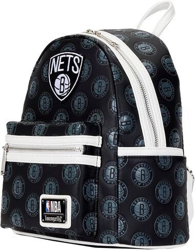 Loungefly NBA: حقيبة ظهر صغيرة تحمل شعار Brooklyn Nets in Saudi Arabia