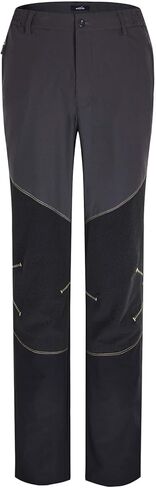 Women's Hiking Pants Outdoor Quick-Dry Pants Lightweight Water Resistant Working Camping Pants, Dark Grey, L-30 Inseam in Saudi Arabia