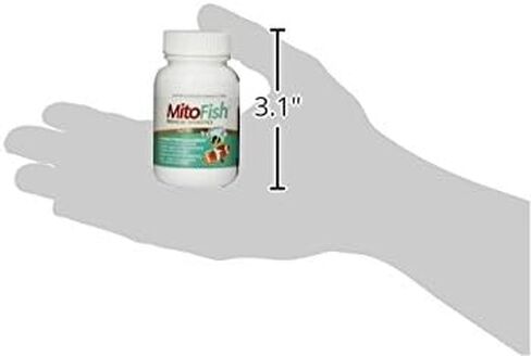 MitoFish Premium Pediococcus Based Probiotics and Prebiotics for Fish, 15 Capsules Per Bottle in Saudi Arabia