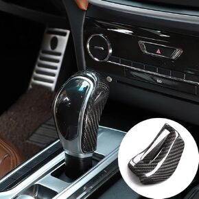 Car Shift Gear Cover Compatible with Maserati Levante 2013-2018 Ghibli 2013-2018 President 2013-2018 Interior Accessories,Car Gear Shift Knob Cover