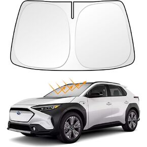 Windshield Sunshade Compatible with Subaru Crosstrek Blocks UV Rays Sun Visor Protector Foldable Front Window Sun Shade Cover