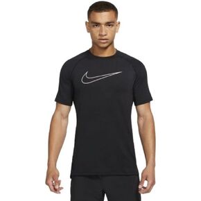 Nike Pro Dri-FIT Men's Slim Fit Short-Sleeve Dri-Fit Top (US, Alpha, Medium, Regular, Regular, Pace Gray)