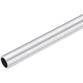uxcell 6063 Aluminum Round Tube, 18mm OD 14mm Inner Dia 400mm Length Pipe Tubing for Industry DIY Projects