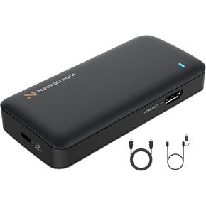 USB 3.1 Video Capture Card for Streaming or Recording in 4K60FPS HDR10 or 1080P60FPS HDR10 with Ultra-low Latency, Compatible with Xbox Series X/S, Xbox One, PS5, PS4/Pro, PC/Mac (CCD30)