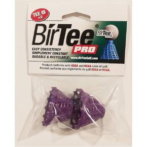 Pro Golf Tees - Size #1 (1/4") Individual Size Packs - 4 Tees Per Pack. Winter/Mat/Simulator Tees