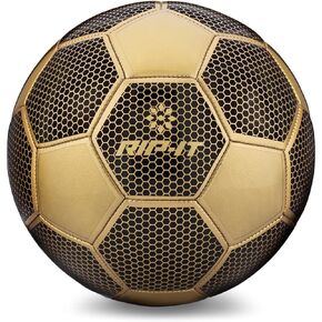 RIP-IT | Women's & Girl's Training Soccer Ball | Features Traditional 32 Panel Construction | Includes Winding Bladder for Long-Lasting Inflation