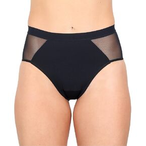 saalt French Cut High Waist Period Underwear for Women- Reusable, Comfortable, Absorbent, Leakproof, Thin, For Menstrual Flow