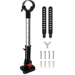 Boat Trolling Motor Stabilizer Mount Support Fits for Minn kota Terrova/Riptide Terrova/Ulterra/Riptide Ulterra/PowerDrive/Riptide PowerDrive, Adjustable Trolling Motor Stabilizer