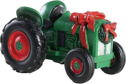 مجموعة Lemax Harvest Crossing Collection كل ما أريده من قطعة جرار لطاولة عيد الميلاد، باللون الأخضر in Saudi Arabia