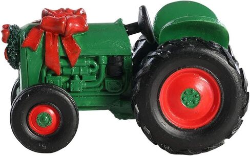 مجموعة Lemax Harvest Crossing Collection كل ما أريده من قطعة جرار لطاولة عيد الميلاد، باللون الأخضر in Saudi Arabia