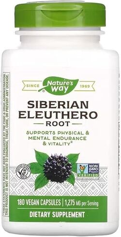 Nature's Way - سيبيريا إليوثيرو، 410 ملجم، 180 كبسولة in Kuwait