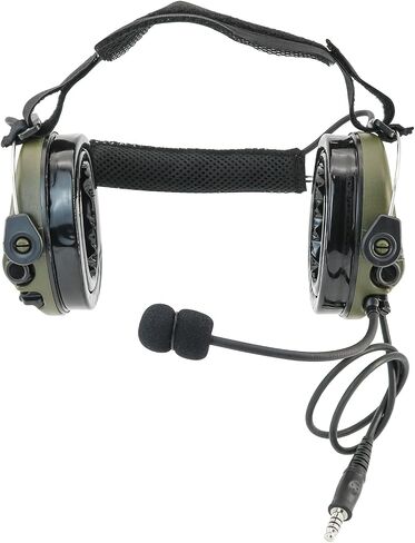 TAC302 سماعة اتصال تكتيكية خلف الرأس للحد من الضوضاء وحماية السمع مع U94 PTT in Saudi Arabia