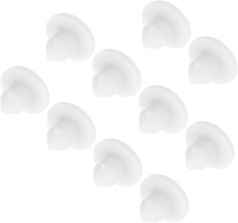 MECCANIXITY 5pcs Silicone Snap in Locking Hole Plugs,36.6mm/1.4 Inch Mounting Diameter Narrow Groove Width 5mm Panel Seal Cover Round for Kitchen Bulkheads Waterproof Sealing Plugs White in Saudi Arabia