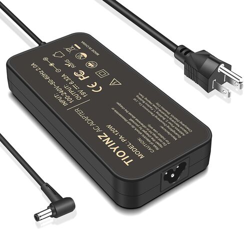 180W AC Charger for ASUS ROG G75VW G75VX G751JM G750JW G750JM G750JS G752VL G752VT GL502VT FX502VM FX702VM Gaming Laptop ADP-180MB F FA180PM111 Power Adapter (5.5 * 2.5mm) in Saudi Arabia