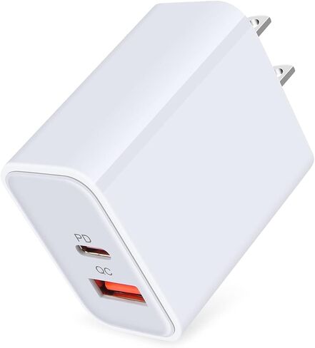 20W Android Samsung USB C Charger Block Fast Charging for Samsung Galaxy S24 Ultra/S24 Plus/A55/A35/S23 Ultra/S23FE/A25/A15/A05S/A53/A14/A13/A03S/A54, Fast Wall Charger Adapter USB C+QC3.0 Brick Cube in Saudi Arabia