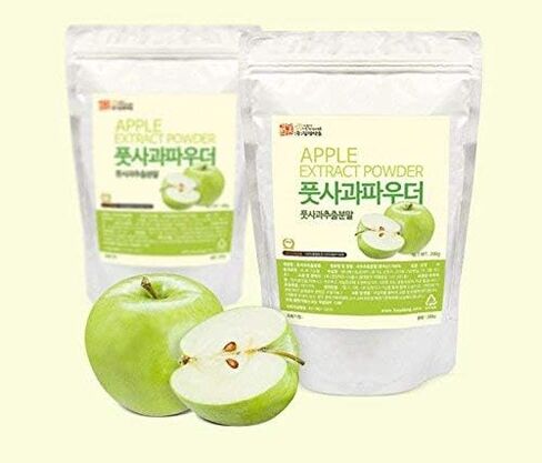 Green Apple Extract Powder Natural 100% Pure Fresh Dietary Fiber Vitamin C 200g in Saudi Arabia
