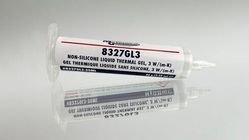 إم جي كيميكالز 8327GL5-25ML جل حراري سائل غير سيليكون 5 وات/(م·ك)، 56 جم، جرة مكونة من جزء واحد in Saudi Arabia