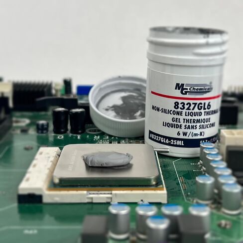MG Chemicals 8327GL5-25ML Non-Silicone Liquid Thermal Gel 5 W/(m·K), 56g, 1-Part Jar in Kuwait