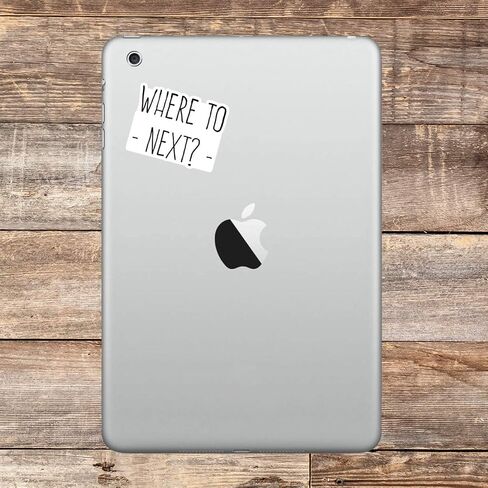 Where to Next Sticker Travel Wanderlust Stickers - 3 Pack - Set of 2.5, 3 and 4 Inch Vinyl Laptop Stickers - for Laptop, Phone, Water Bottle, Car & More Decal (3 Pack) S214697-3Pack in Saudi Arabia