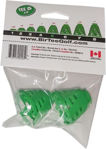 Pro Golf Tees - Size #1 (1/4") Individual Size Packs - 4 Tees Per Pack. Winter/Mat/Simulator Tees in Kuwait