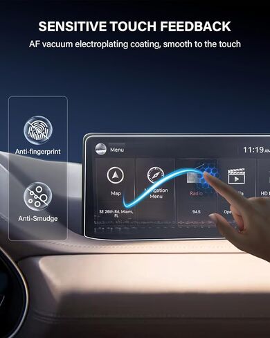 لـ 2023 2024 Lexus RX350/RX350h/RX500h & 2024 TX350/TX500h واقي شاشة 14 بوصة [مضاد للوهج] - HD شفاف/مضاد لبصمات الأصابع/ عبوتين in Kuwait