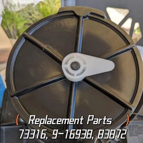 73316 Shop Vac Filter Nut للمكانس الكهربائية (ما قبل 2010)، متوافق مع Ridgid & Craftsman VT2565 VF4000 9-16938 83872 Shop مرشح Vac Wet Dry، قطع غيار ملحقات Vac، 4 عبوات in Kuwait