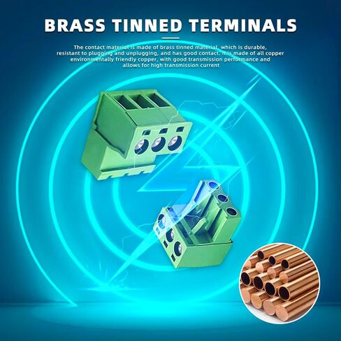Total 24 Pairs 8pairs-2Pin 8pairs-3Pin 4pairs-4Pin 4pairs-5Pin 5.08mm Pitch DIY PCB Mount Screw Terminal Block Connector in Saudi Arabia