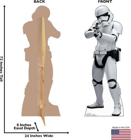 Cardboard People Stormtrooper Life Size Cardboard Cutout Standup - Star Wars VII: The Force Awakens in Saudi Arabia