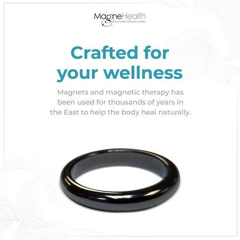 Holiday Hangover Hematite Ring, Elegant Magnetic Hematite Ring as Jewelry for Men and Women in Saudi Arabia