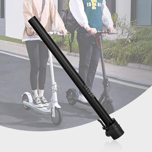 Mi Electric Scooter-Intl Edition قابل للطي سكوتر كهربائي جزء الناهض حامل قضيب قابل للطي، سبائك الألومنيوم قابلة للطي عمود قضيب استبدال تمديد سكوتر كهربائي Standpipe - أسود in Saudi Arabia