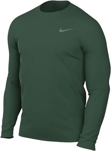 Nike Men's Team Legend Long Sleeve Tee Shirt (XXX-Large, Apple Green) in Saudi Arabia