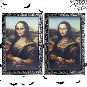 Dohia Halloween Decorations 3D Changing Face Horror Pictures D2-KBXP (D)