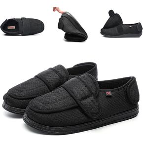 Men Women Diabetic Shoes,Edema Footwear,Adjustable Magic Stickers for Fat Feet,Foot Diseases,Arthritis,Swollen Feet,Wide Feet,Big Toes,Valgus Feet,Deformed Feet