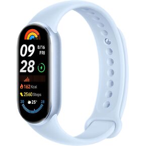 Xiaomi Smart Band 9 Global Version (2024) 1.62" Amoled Display | 233 mAh Battery | up to 21 Days of Battery Life | Over 150 Workout Modes | BT 5.4 | 50M Water Resistant -Arctic Blue