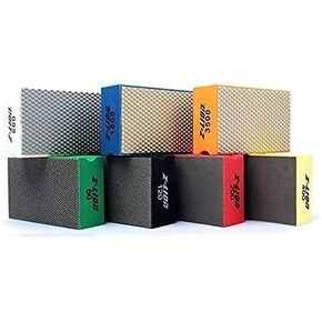 More buying choices for Z-Lion Diamond Hand Polishing Pads Arc Shape Back for Glass Stone - Pack of 8 Pcs