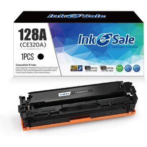 INK E-SALE Remanufactured Toner Cartridge Replacement for HP 128A CE320A Toner Canon 116 Toner Black Ink for HP Pro Color MFP CP1525n CP1525nw CM1415fn CM1415fnw MF8080Cw MF8050Cn Printer 1-Pack Black