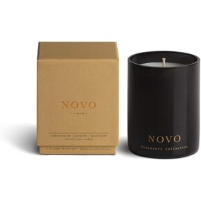 Vancouver Candle Co. Novo Discovery Candle – Non-Toxic Soy Wax Aromatherapy Candle – Handmade with Natural Essential Oil – Strong Scented, Long Lasting 10 Ounce Jar Candle with Gift Box