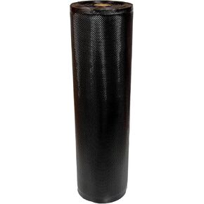 MJ Commercial-Grade Vacuum Sealer Roll for Food Storage, Sous Vide | 50-Foot Roll (Black/Clear, 11" x 50' 5 Mil Roll)