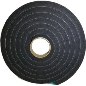 Peak Weather Stripping Tape 3/4 inch Thick Foam x 1.5 inch Wide x 15 ft. Long Black Black PVC Foam Tape