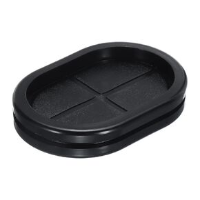 MECCANIXITY Rubber Grommet Mount Size 85 x 38 mm Oval Double-Sided for Wire Seal Protection 4pcs