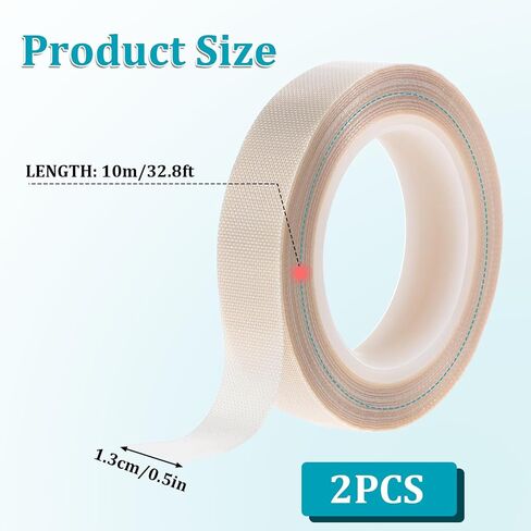 2 Rolls 33 Feet 1/2 Inch Low Friction Tape, Drapery Ring Glide Tape Drawer Slide Tape Curtain Glide Tape Abrasion Resistant Glide Tape Reduction Drag Noise Squeak for Wood Cabinet Curtain Furniture in Saudi Arabia